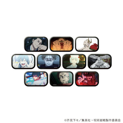 『呪術廻戦』スクエア缶バッジ02/BOX(全10種)